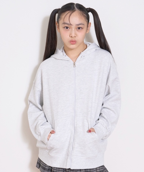 セール】【裏起毛】綿100%ZIPパーカ（パーカー）｜LOVETOXIC