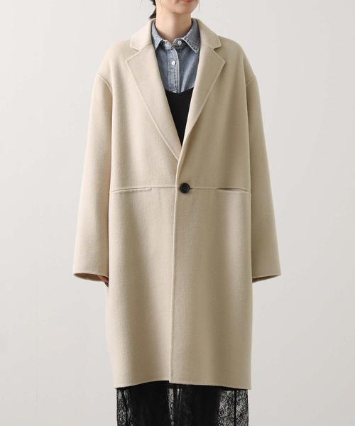 Gready Brilliant（グレディブリリアン）の「Ｗフェイスロングテーラーコート（その他アウター・レディース・アイボリー/サックスブルー/イエロー・38）」の22枚目の写真