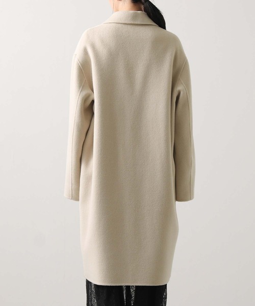 Gready Brilliant（グレディブリリアン）の「Ｗフェイスロングテーラーコート（その他アウター・レディース・アイボリー/サックスブルー/イエロー・38）」の18枚目の写真