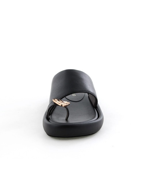 HIMIKO(ヒミコ)の「【HIMIKO】ラウンドソールサムリングサンダル/661224(サンダル・レディース・シルバー/ブラック/ゴールド・22.0cm/22.5cm/23.0cm/23.5cm/24.0cm/24.5cm/25.0cm/25.5cm/26.0cm)」の5枚目の写真