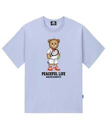 TENNIS STANDING BEAR Tシャツ - パープル