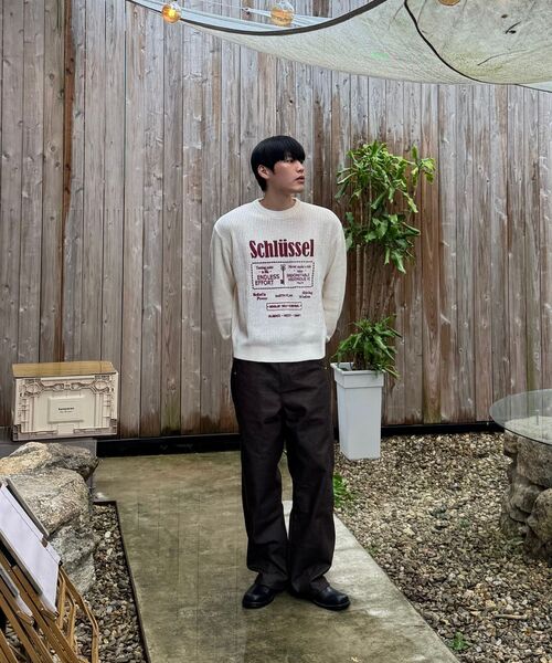 DECET(デケト)の「Curved Wide Jeans DCPT033CPBrown(デニムパンツ・レディース・その他・26/28/30/32/34)」の3枚目の写真