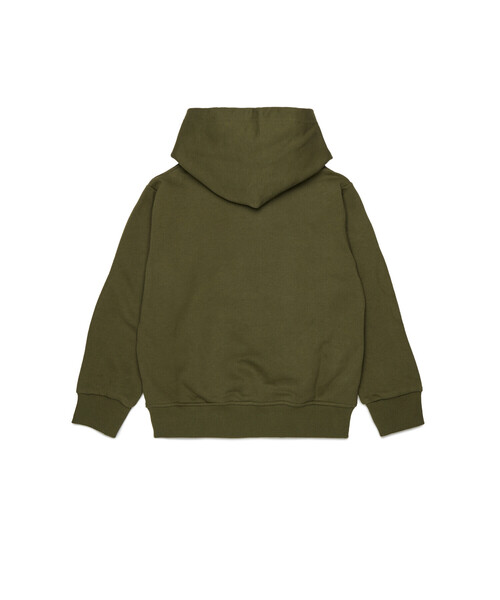 DIESEL(ディーゼル)の「キッズ プルオーバーパーカー SCIRCLEHOOD OVER(パーカー・キッズ・ブラック/カーキ・10Y/4Y/16Y/6Y/12Y/8Y/14Y)」の7枚目の写真