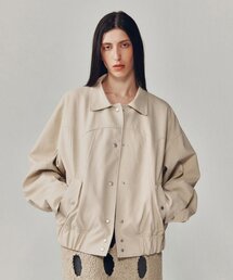 CURRENT（カレント）の「WESTERN BOMBER JACKET [CREAM]（ライダースジャケット）」