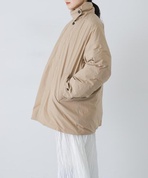 かぐれ（カグレ）の「コットンダウンジャケット（ダウンジャケット/コート・レディース・ベージュ/スミクロ・FREE）」の20枚目の写真