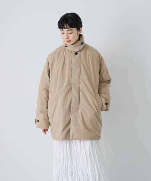 かぐれ（カグレ）の「コットンダウンジャケット（ダウンジャケット/コート・レディース・ベージュ/スミクロ・FREE）」の19枚目の写真