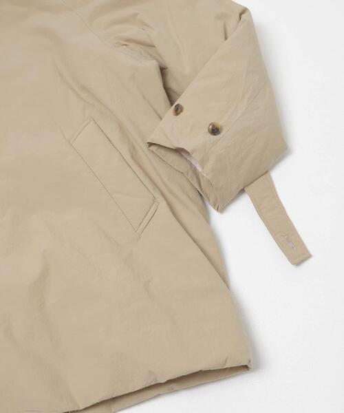 かぐれ（カグレ）の「コットンダウンジャケット（ダウンジャケット/コート・レディース・ベージュ/スミクロ・FREE）」の6枚目の写真