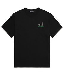 CHI CHI PARK オーバーサイズ 半袖Tシャツ (VS0098) ブラック