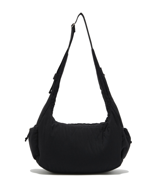 PIECEMAKER(ピースメーカー)の「MULTI POCKET CUSHION CROSS BAG (BLACK)(メッセンジャーバッグ・レディース・その他・FREE)」の5枚目の写真