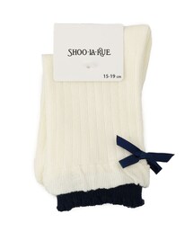 SHOO・LA・RUE | 二重履き口バックリボンクルー丈ソックス(ソックス/靴下)