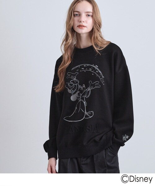 Disney(ディズニー)の「ディズニーカプセルコレクション『ファンタジア』クルーネック(Tシャツ/カットソー・メンズ・ブラック/ホワイト/グレー系・02/03/01)」の19枚目の写真
