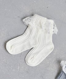 apres les cours（アプレレクール）の「スカラップレースソックス（ソックス/靴下）」