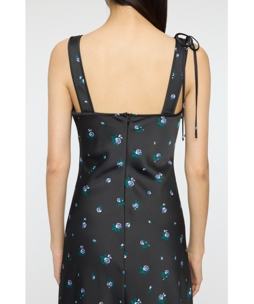 MOUSSY（マウジー）の「【26年SS新作】FLORAL FLARE ドレス（ワンピース・レディース・ブラック/オフホワイト・FREE）」の9枚目の写真