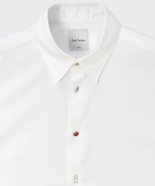 Paul Smith（ポールスミス）の「チャームボタン カジュアルシャツ / 163313 901UC（シャツ/ブラウス・メンズ・ライトブルー/ネイビー/ホワイト・X-LARGE/LARGE/MEDIUM/SMALL/XX-LARGE）」の8枚目の写真