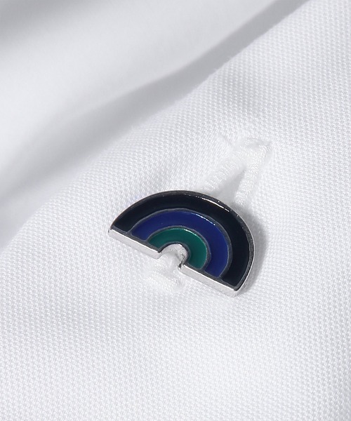 Paul Smith（ポールスミス）の「チャームボタン カジュアルシャツ / 163313 901UC（シャツ/ブラウス・メンズ・ライトブルー/ネイビー/ホワイト・X-LARGE/LARGE/MEDIUM/SMALL/XX-LARGE）」の11枚目の写真