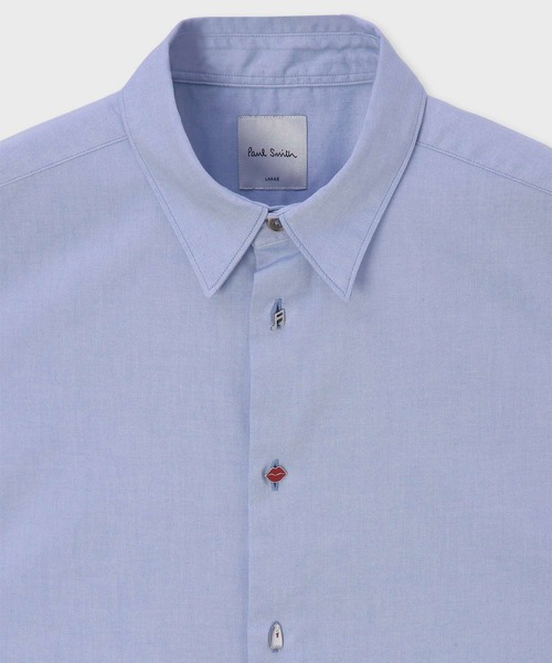 Paul Smith（ポールスミス）の「チャームボタン カジュアルシャツ / 163313 901UC（シャツ/ブラウス・メンズ・ライトブルー/ネイビー/ホワイト・X-LARGE/LARGE/MEDIUM/SMALL/XX-LARGE）」の12枚目の写真