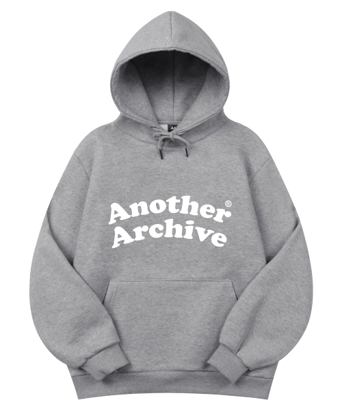 ANOTHER ARCHIVE(アナザーアーカイブ)の「Archie Fancy Logo Hoodie_Gray(パーカー・レディース・その他・LARGE)」の1枚目の写真