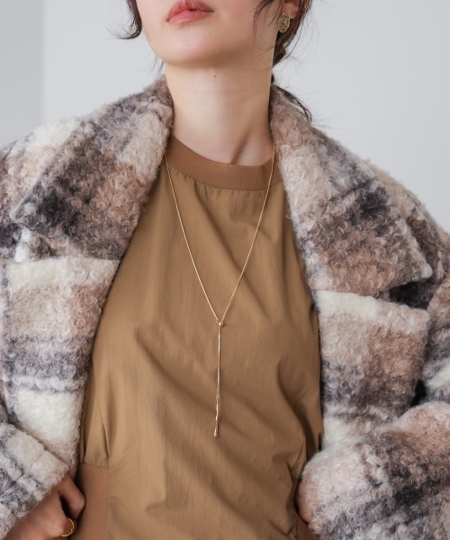 Bou Jeloud（ブージュルード）の「センターシズクスライトネックレス（ネックレス・レディース・シルバー/ゴールド・ONESIZE）」の5枚目の写真