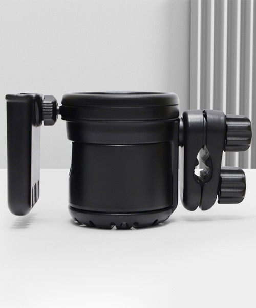 CALIFORNIA OUTFITTERS(カリフォルニア アウトフィッターズ)の「12D27-TJ カート用 ドリンクホルダー(ベビーカー/ベビーカー用品・レディース・ベージュ/ブラック・ONESIZE)」の2枚目の写真