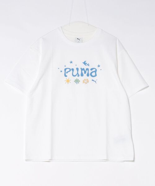 PUMA（プーマ）の「PUMA/プーマ 半袖 Tシャツ 637335（Tシャツ/カットソー・メンズ・ホワイト/ブラック・M/L/XL）」の9枚目の写真