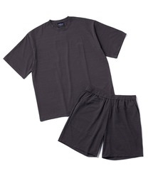 SHORT SLEEVE T-SHIRT & SHORT PANTS SET LUXELEAF JERSEY/ショートスリーブ ティーシャツ&ショートパンツセット