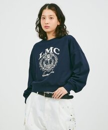 WM COLLEGE CROPPED SWEATSHIRT navy
