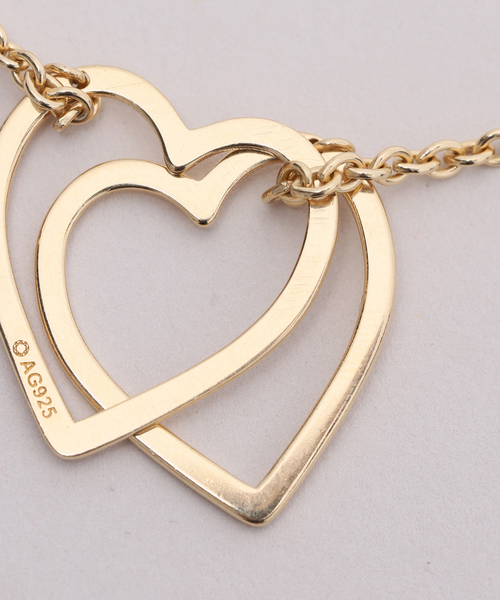SASKIA DIEZ/サスキア ディツ】HEARTS NECKLACE GOLD（ネックレス