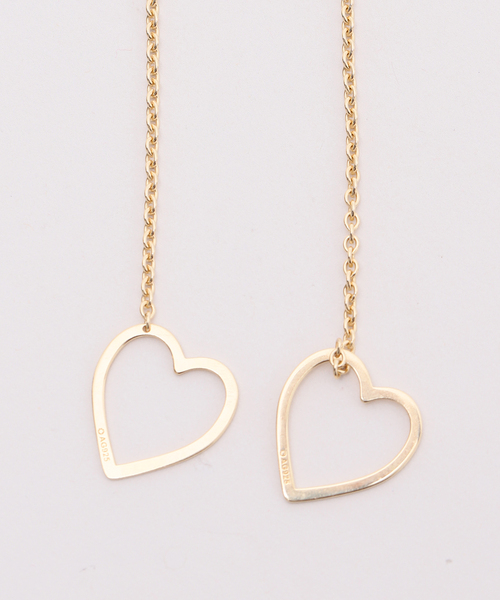 SASKIA DIEZ/サスキア ディツ】HEARTS NECKLACE GOLD（ネックレス