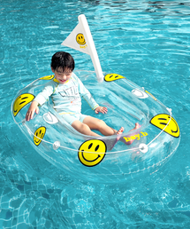 BAY-B（ベイビー）の「キッズ透明ハッピーボートチューブ（その他ベビー用品）」