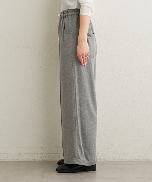 Omekashi（オメカシ）の「トロミ裏毛パンツ（スウェットパンツ・レディース・グレー/チャコールグレー・36/38）」の21枚目の写真