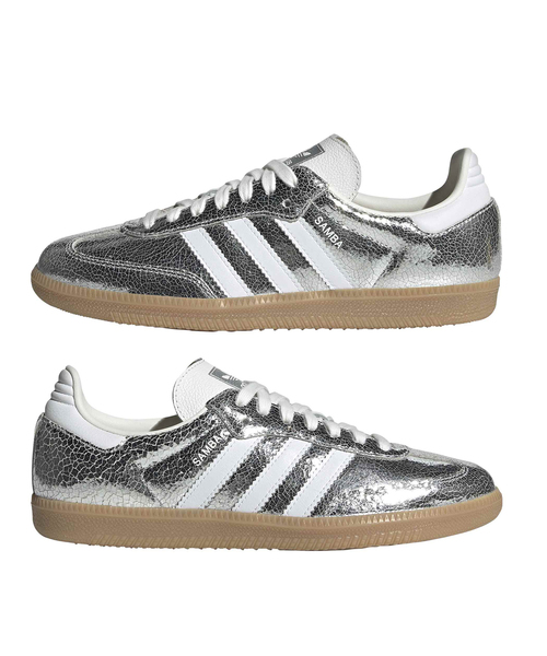 adidas Originals(アディダスオリジナルス)の「【adidas originals/アディダス オリジナルス】SAMBA OG W(スニーカー・レディース・シルバー・24.5cm/24cm/23.5cm/23cm/25cm)」の3枚目の写真