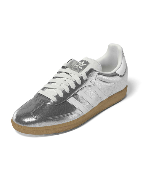 adidas Originals(アディダスオリジナルス)の「【adidas originals/アディダス オリジナルス】SAMBA OG W(スニーカー・レディース・シルバー・24.5cm/24cm/23.5cm/23cm/25cm)」の4枚目の写真
