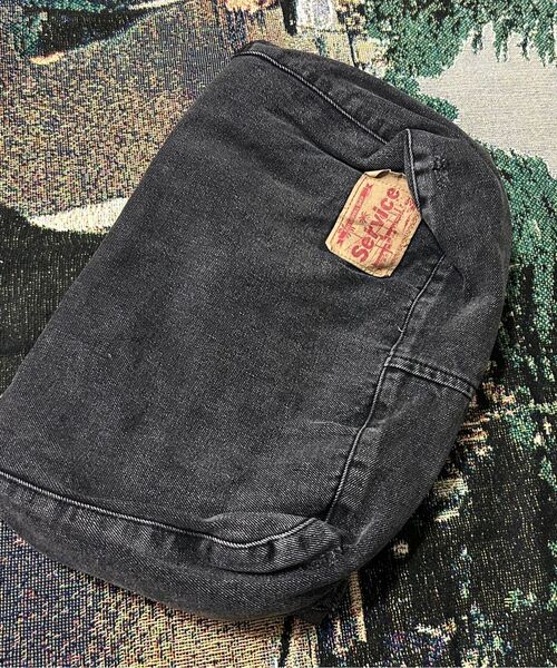 eastserviceshop(イーストサービスショップ)の「Denim Dyed Cross Bag - Black(メッセンジャーバッグ・レディース・その他・FREE)」の14枚目の写真