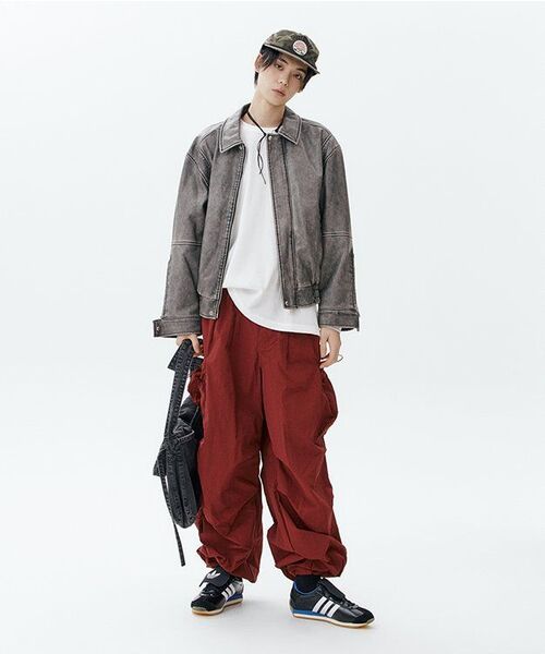 eastserviceshop(イーストサービスショップ)の「Denim Dyed Cross Bag - Black(メッセンジャーバッグ・レディース・その他・FREE)」の17枚目の写真