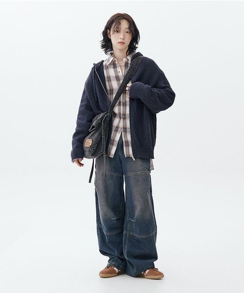 eastserviceshop(イーストサービスショップ)の「Denim Dyed Cross Bag - Black(メッセンジャーバッグ・レディース・その他・FREE)」の20枚目の写真