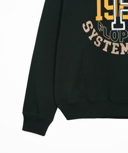 FDR(エフディーアール)の「Volume Layered F Lettering Hoodie Forest Green(パーカー・メンズ・その他・S/M/L)」の5枚目の写真