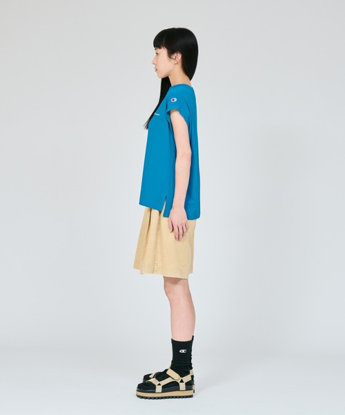 Champion(チャンピオン)の「【Champion/チャンピオン】レディース ショーツ(その他パンツ・レディース・ダークブラウン/ダークネイビー/ベージュ・LARGE/MEDIUM)」の8枚目の写真