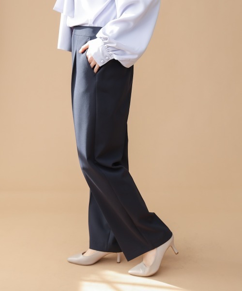 Bou Jeloud(ブージュルード)の「【はあちゅう*Bou Jeloud】ストレッチテーパードパンツ(その他パンツ・レディース・グレイッシュベージュ/ブラック/ネイビー・38/40)」の17枚目の写真