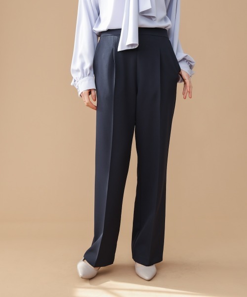 Bou Jeloud(ブージュルード)の「【はあちゅう*Bou Jeloud】ストレッチテーパードパンツ(その他パンツ・レディース・グレイッシュベージュ/ブラック/ネイビー・38/40)」の19枚目の写真