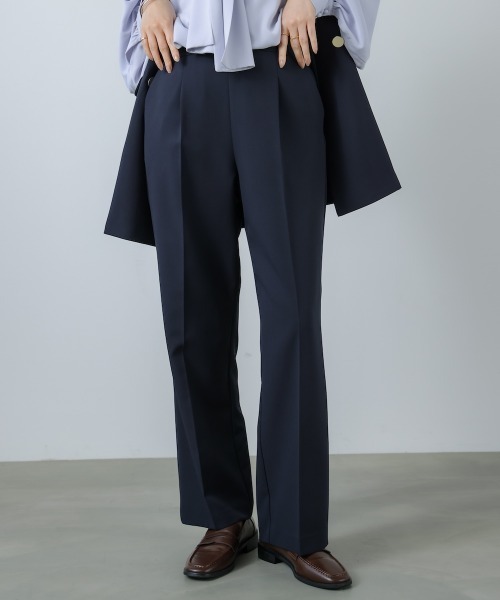 Bou Jeloud(ブージュルード)の「【はあちゅう*Bou Jeloud】ストレッチテーパードパンツ(その他パンツ・レディース・グレイッシュベージュ/ブラック/ネイビー・38/40)」の22枚目の写真