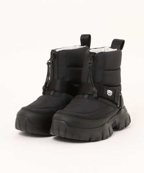 SHAKA(シャカ)の「SNUG ZIP BOOTIE AT(ブーツ・レディース・ブラック/アイボリー・23/22/25/24)」の2枚目の写真