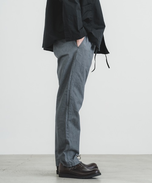 quadro（クオドロ）の「硫化グレーデニムイージーパンツ（その他パンツ・メンズ・グレー・MEDIUM）」の7枚目の写真