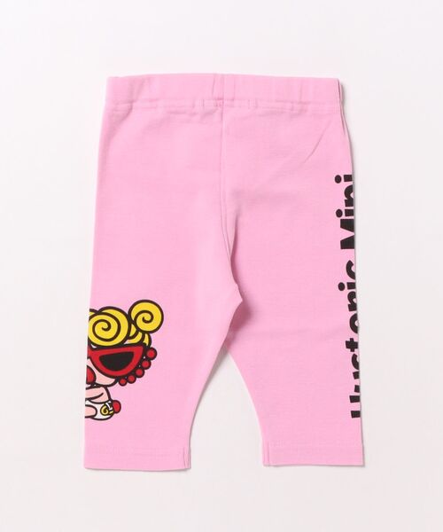 HYSTERIC MINI(ヒステリックミニ)の「MINI&FRIENDS 5分丈レギンス(その他パンツ・キッズ・ベビーピンク/ブラック・100/110)」の3枚目の写真