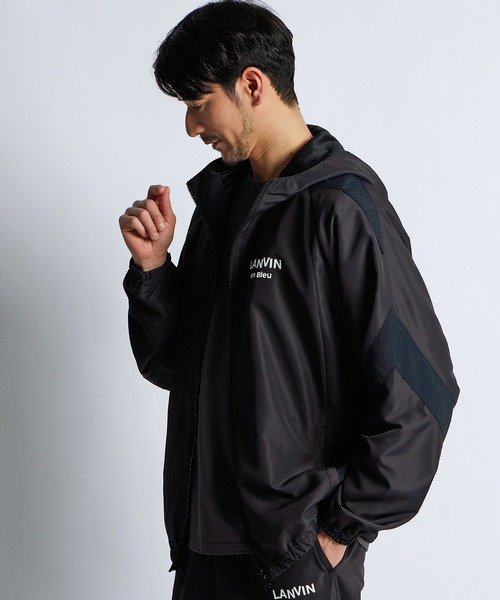 LANVIN en Bleu（ランバンオンブルー）の「【セットアップ対応】パフォーマンス フーデッド ジャケット（ブルゾン・メンズ・ブラック・48/50/52）」の2枚目の写真