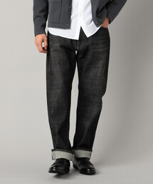 COMME CA MEN（コムサメン）の「エイジング加工 セルビッチデニムパンツ（デニムパンツ）」