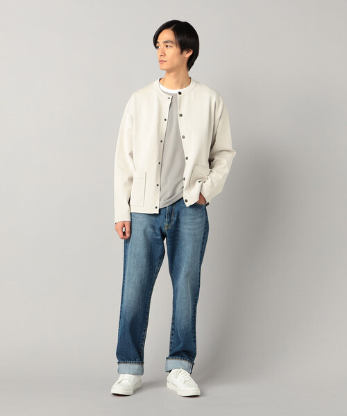COMME CA MEN(コムサメン)の「エイジング加工 セルビッチデニムパンツ(デニムパンツ・メンズ・ブラック・M/L)」の6枚目の写真