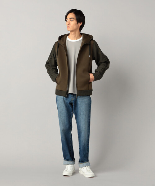 COMME CA MEN(コムサメン)の「エイジング加工 セルビッチデニムパンツ(デニムパンツ・メンズ・ブラック・M/L)」の8枚目の写真