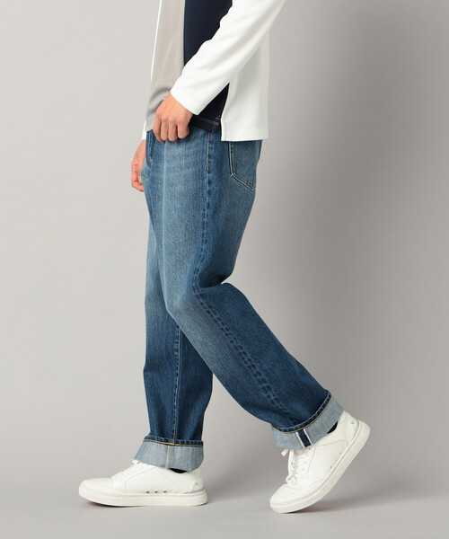 COMME CA MEN(コムサメン)の「エイジング加工 セルビッチデニムパンツ(デニムパンツ・メンズ・ブラック・M/L)」の13枚目の写真