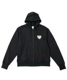 Rivvia PROJECTS（リヴィアプロジェクツ）の「【Rivvia PROJECTS】RV HEART ZIP HOODIE（パーカー）」