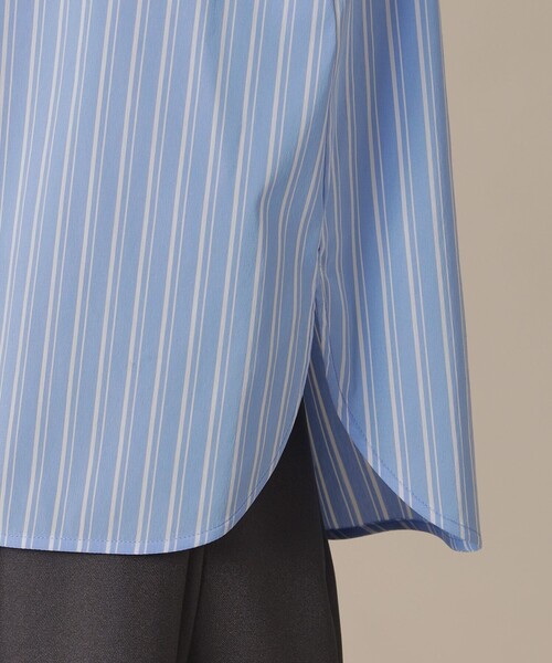 MACKINTOSH LONDON(マッキントッシュ ロンドン)の「コットンナイロンストレッチレースフリルブラウス(シャツ/ブラウス・レディース・オフホワイト/ブルー・38/40)」の10枚目の写真